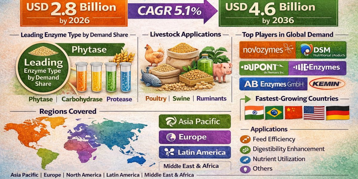 Feed Enzymes Market Forecast Highlights Long-Term Growth Potential